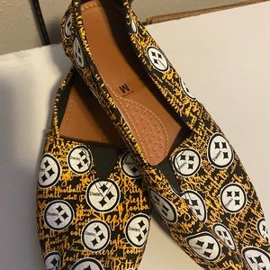 Steelers slip on shoes